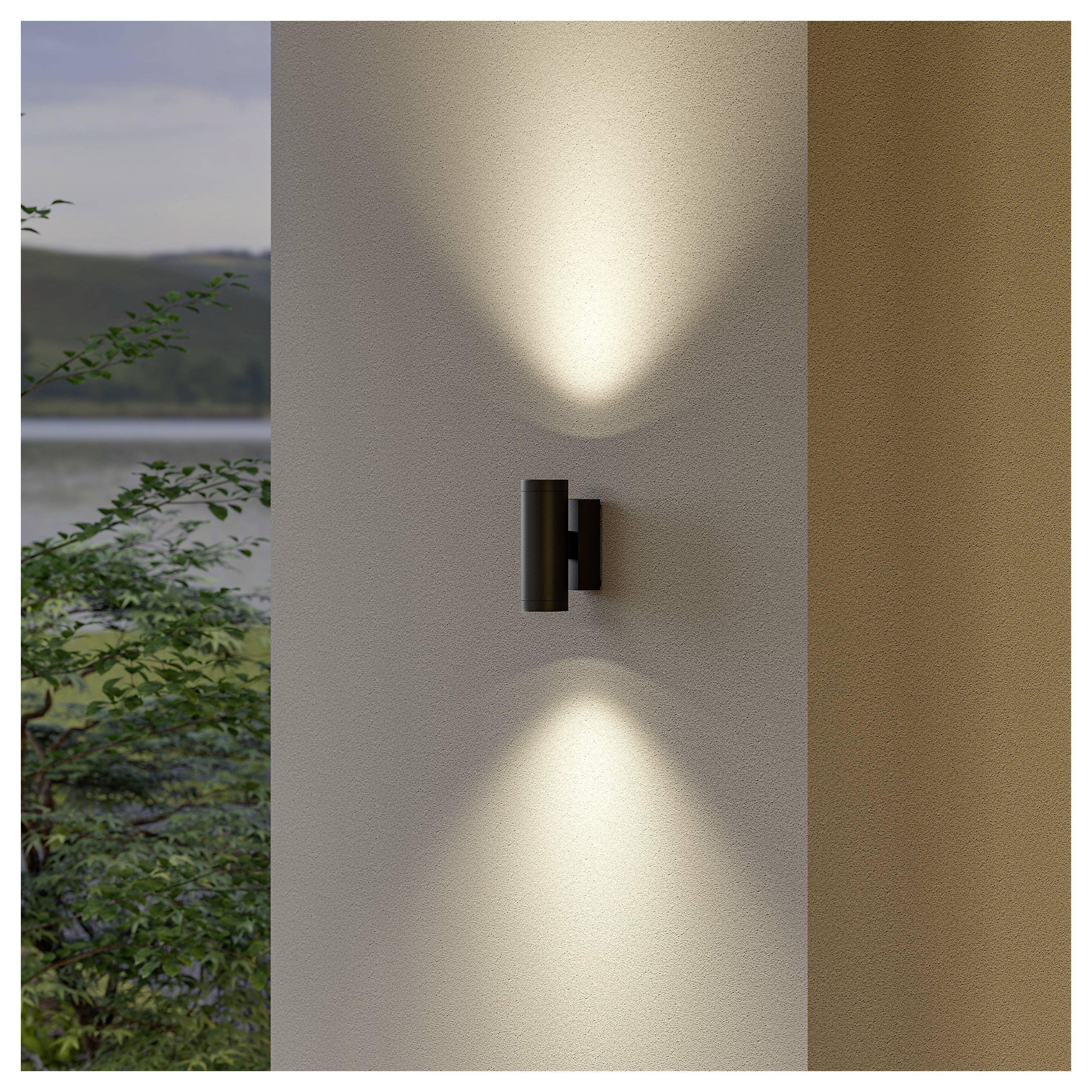 Deko Light ShoreLine Pro Round Up+Down 731221 nadgradna zidna svjetiljka 7.5 W LED grafitno-siva (RAL 7024)-12