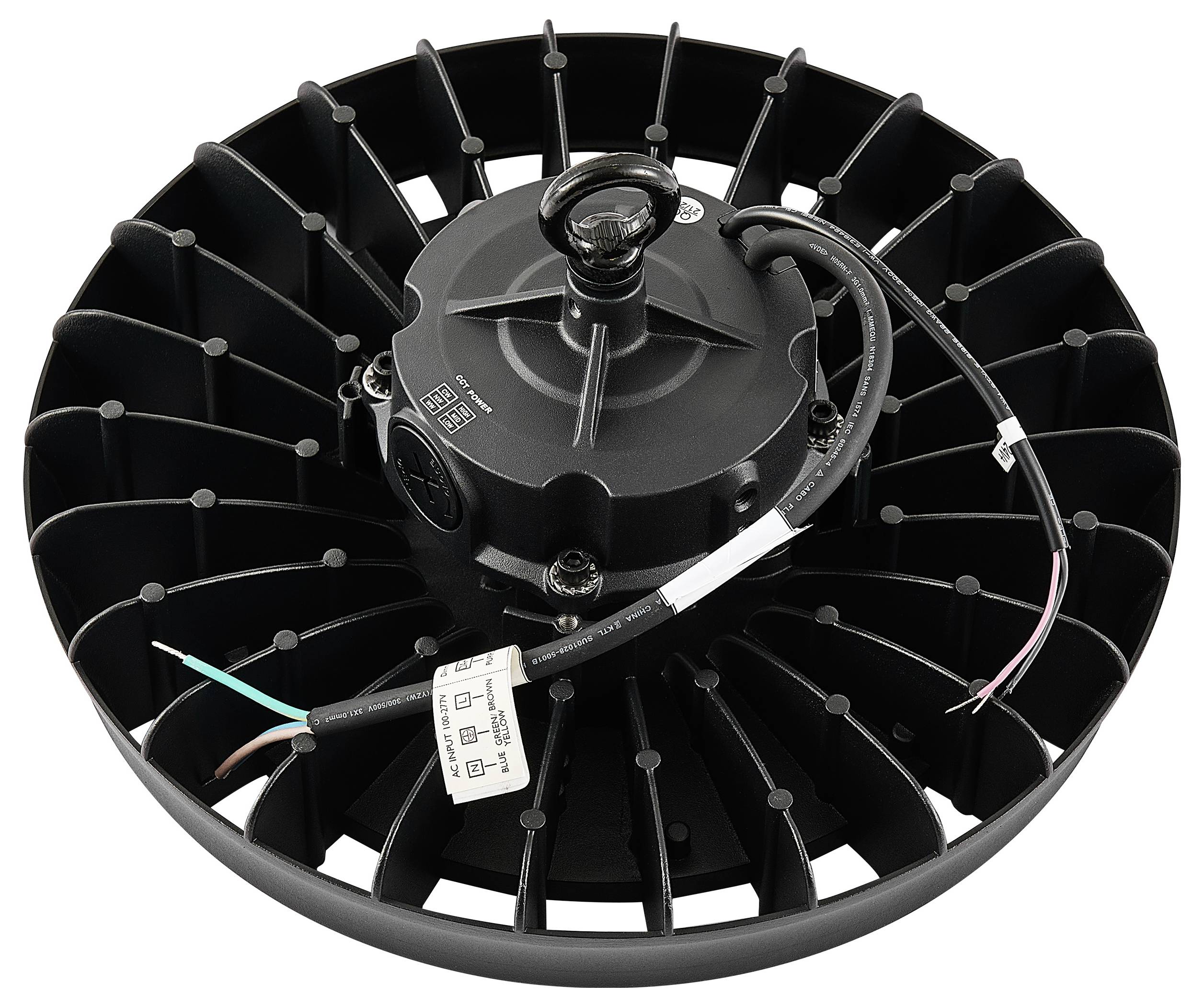 Deko Light Highbay Basic Dali 732163 LED reflektor za dvorane LED LED 210 W crna-3