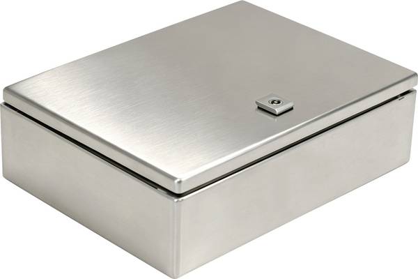TRU COMPONENTS TC-SS304012 razvodni ormar 300 x 400 x 120 nehrđajući čelik svijetlosiva 1 St.
