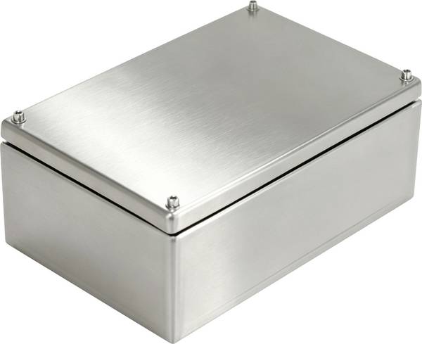 TRU COMPONENTS TC-SSH203012 priključna kutija 300 x 200 x 120 nehrđajući čelik svijetlosiva 1 St.