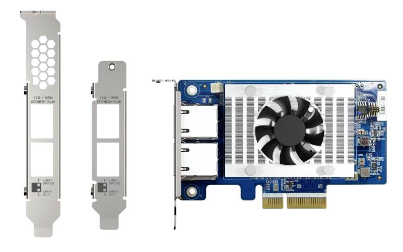 QNAP QXG-10G2T-X710 Netzwerkadapter-PCIe Netwerkadapter