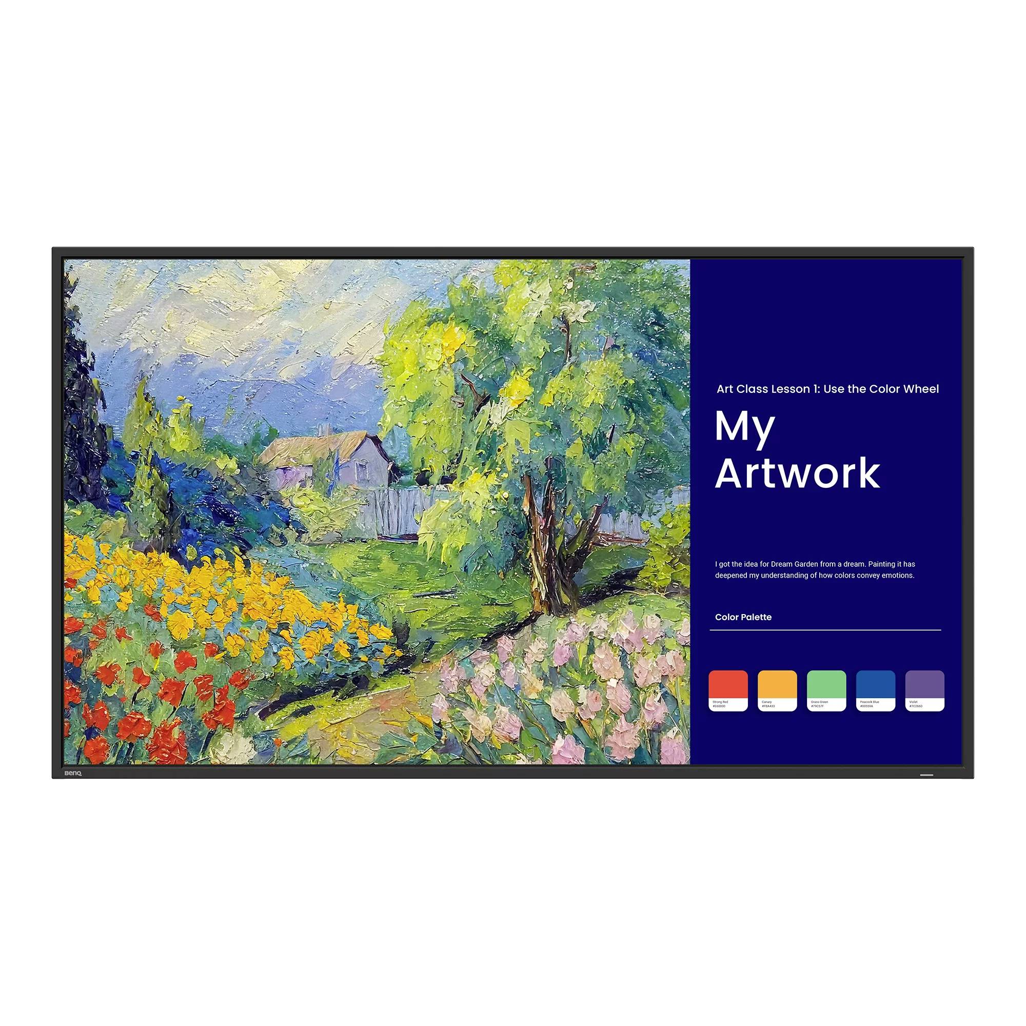 BenQ SL4304 Android 13 Digital Signage display Energielabel: G (A - G) 43 inch 3840 x 2160 Pixel