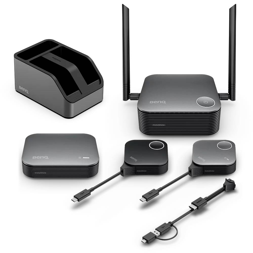 BenQ InstaShow VS25 Wireless 4K Wireless Full HD Kit Zwart