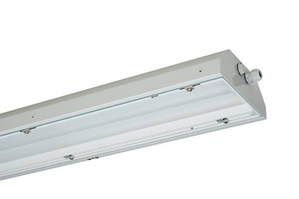 Schuch 185 12L60 LED svjetiljka od čeličnog lima  LED  42 W bijela siva