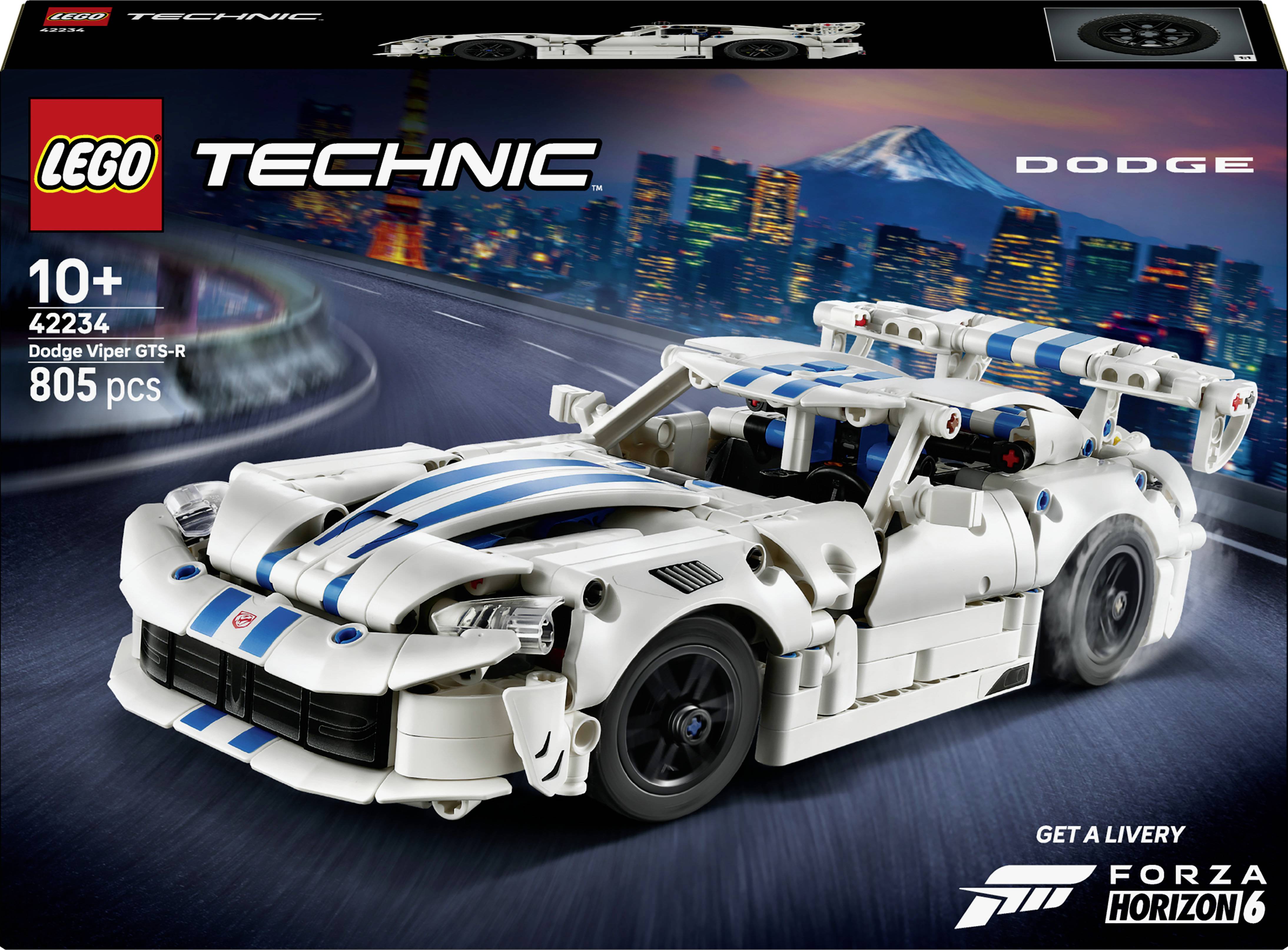 LEGO Technic 42234 Zijsprong Viper GTS-R sportwagen