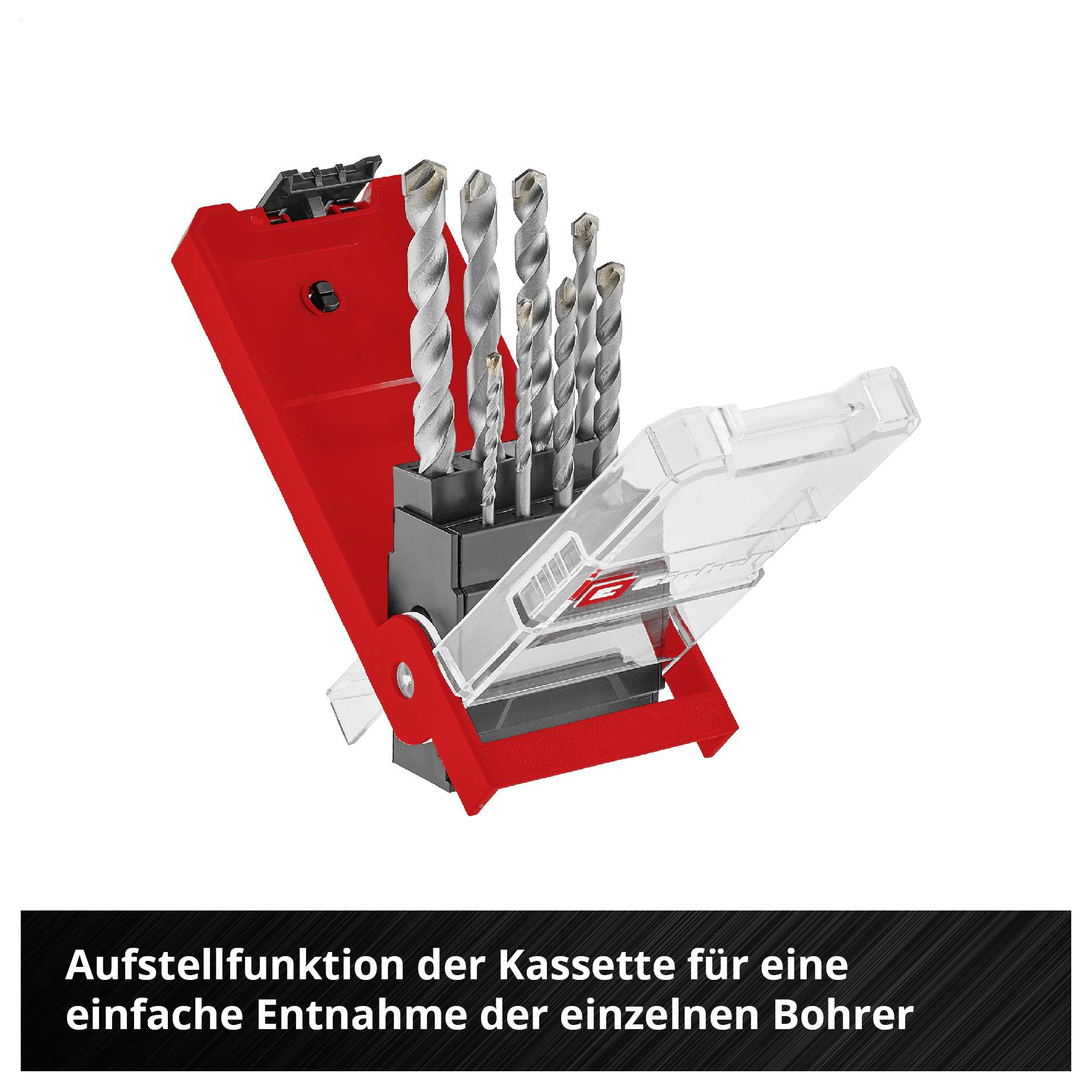 Einhell 38080 ugljični čelik set spiralnih svrdla za kamen 8-dijelni 3 mm, 4 mm, 5 mm, 6 mm, 7 mm, 8 mm, 9 mm, 10 mm 1 S-7