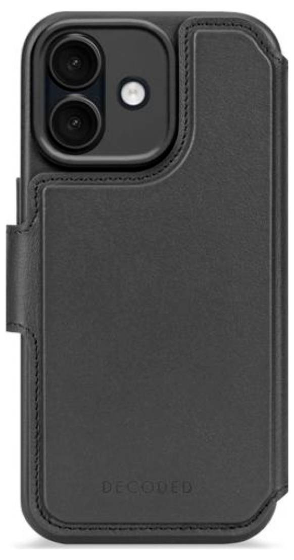 Decoded Decoded Leather Detachable Wallet iPhone stražnji poklopac za mobilni telefon iPhone 17 crna D26IPO17DW5BK-1