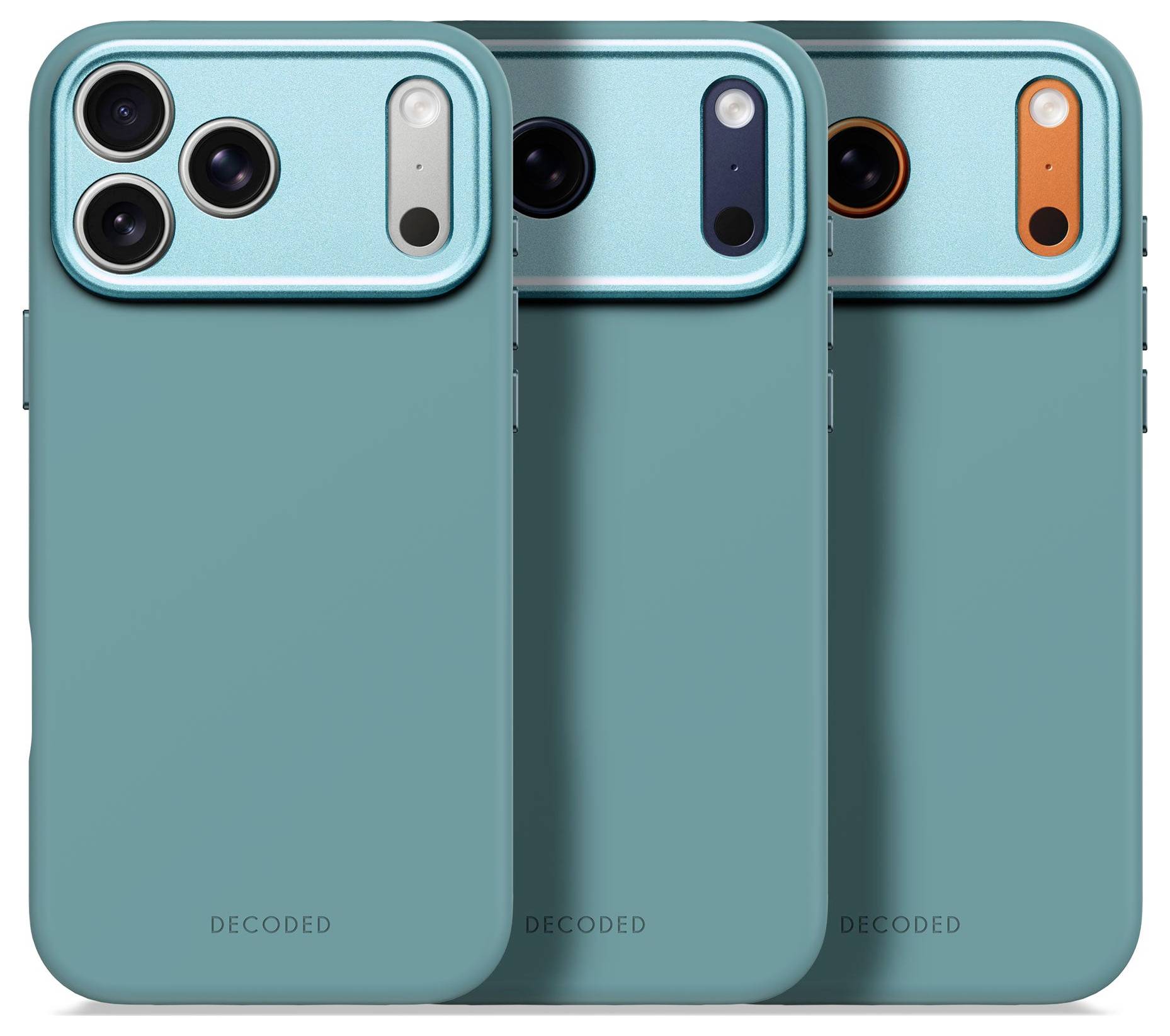 Decoded AntiMicrobial Silicone stražnji poklopac za mobilni telefon iPhone 17 Pro Max plava boja D25IPO17PKBCS9RB-8