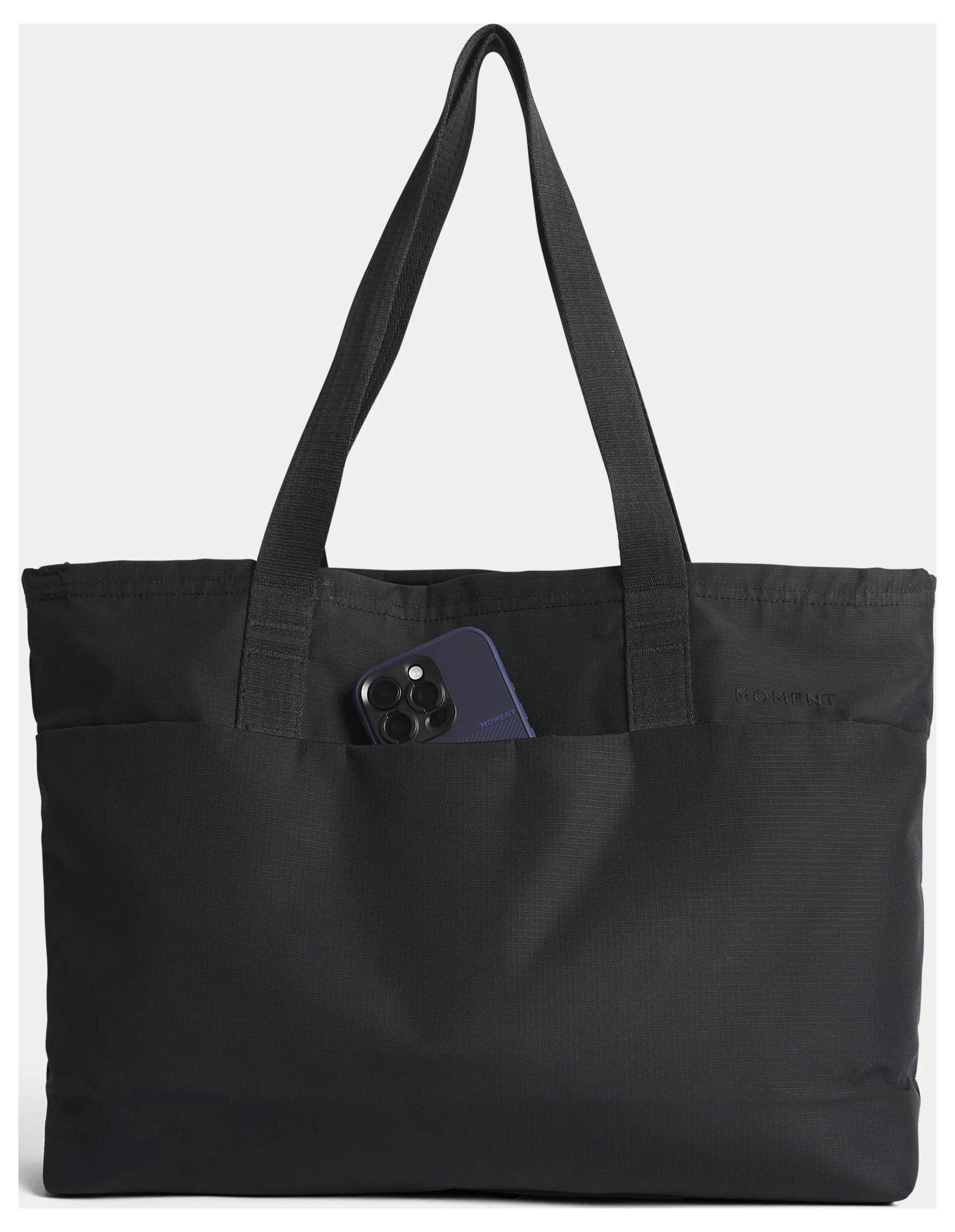 Moment Moment Everything Travel Tote 19L Black putna torba pretinac za prijenosno računalo, vodootporna-3