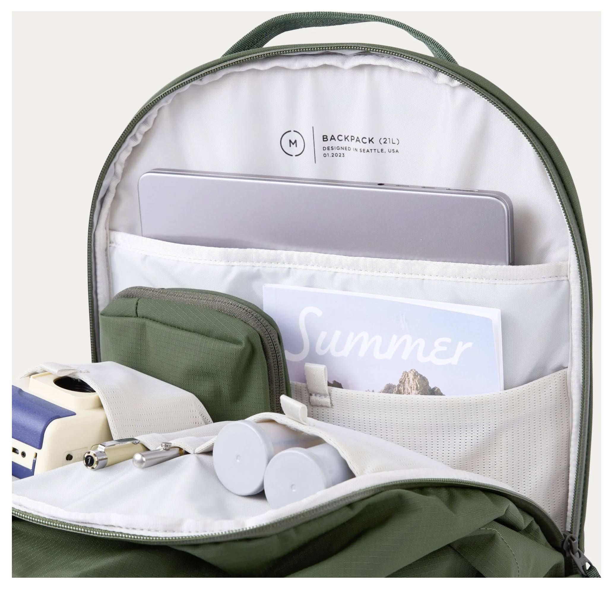 Moment Moment Everything Backpack Overnight 21L ruksak pretinac za prijenosno računalo, vodootporna-3