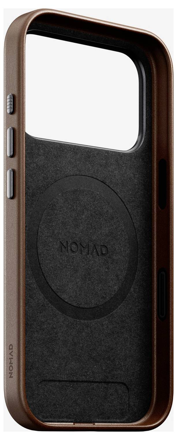 Nomad Traditional Leather Case torbica iPhone 17 Pro smeđa boja NM011949858-5