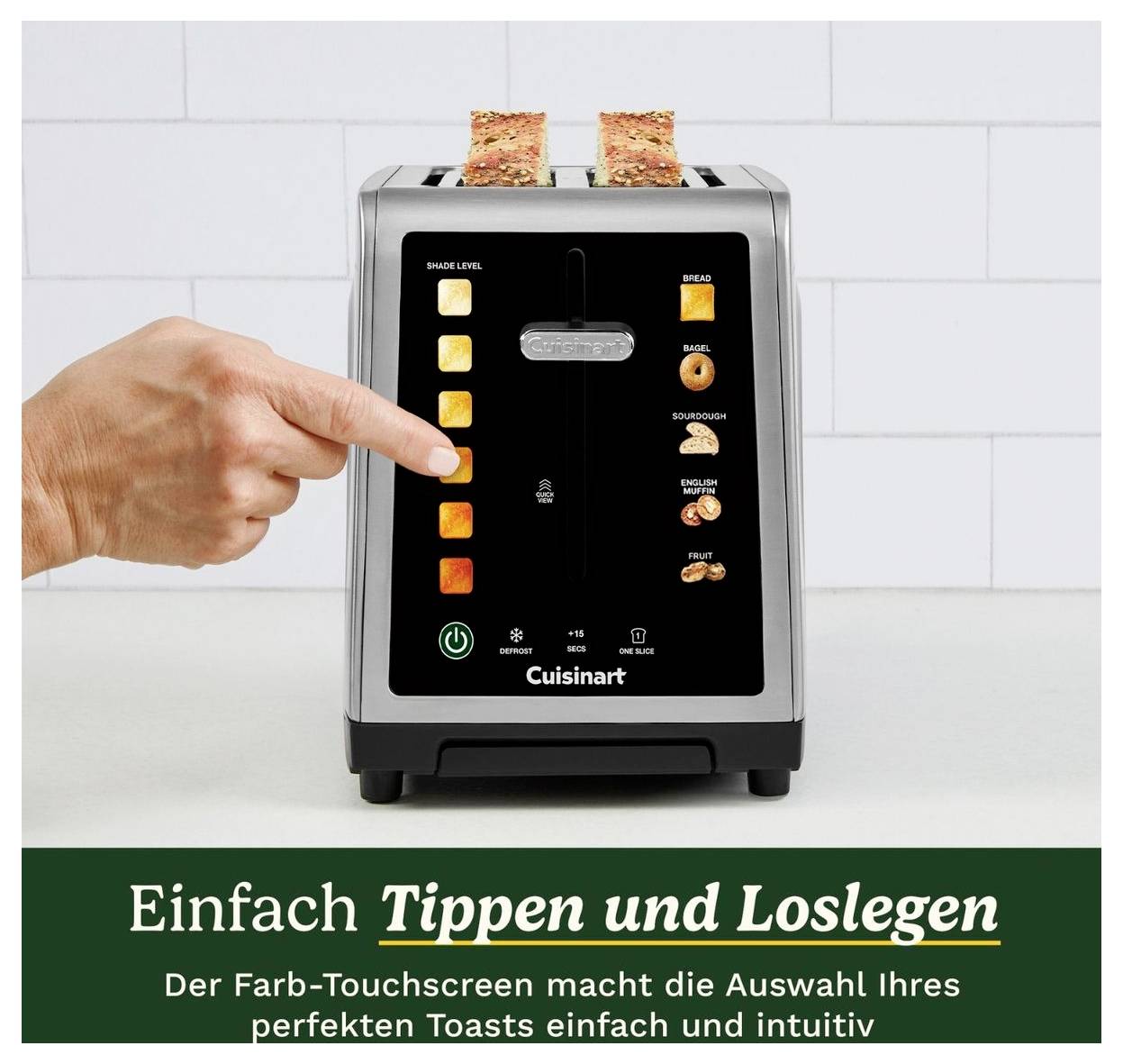 Cuisinart RBT2200E toster plemeniti čelik-1