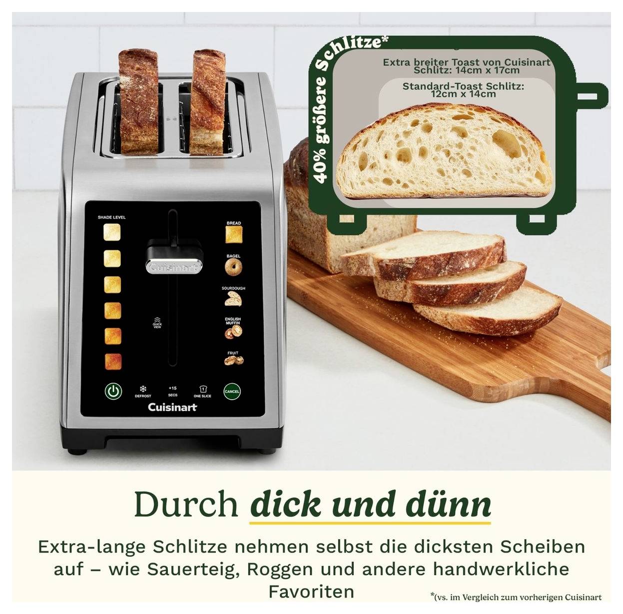 Cuisinart RBT2200E toster plemeniti čelik-2