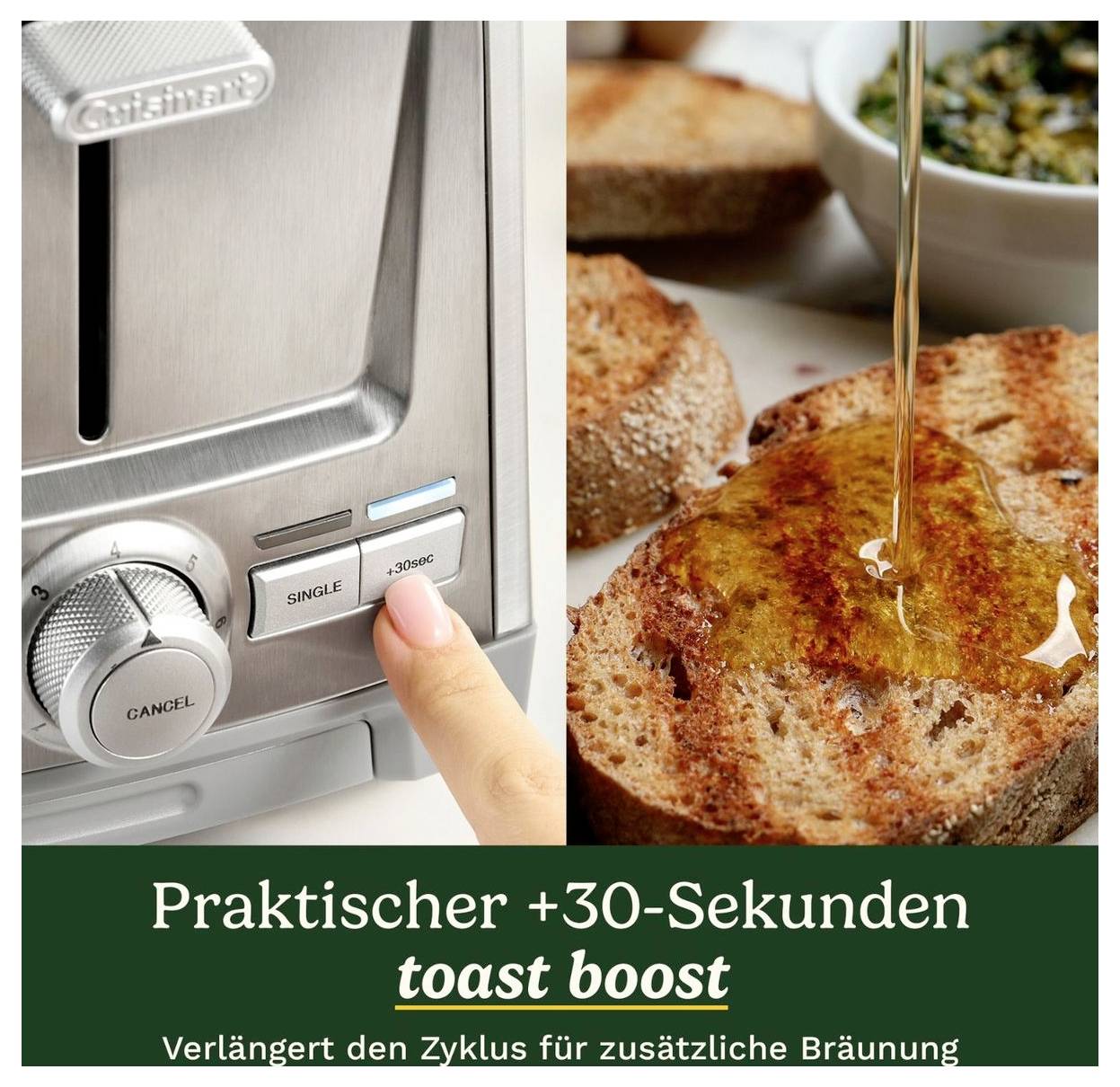 Cuisinart CPT1600E toster srebrna-5
