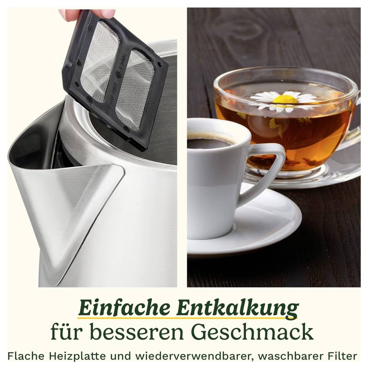 Cuisinart JK1600E kuhalo za vodu plemeniti čelik Kapacitet: 1.5 l-4