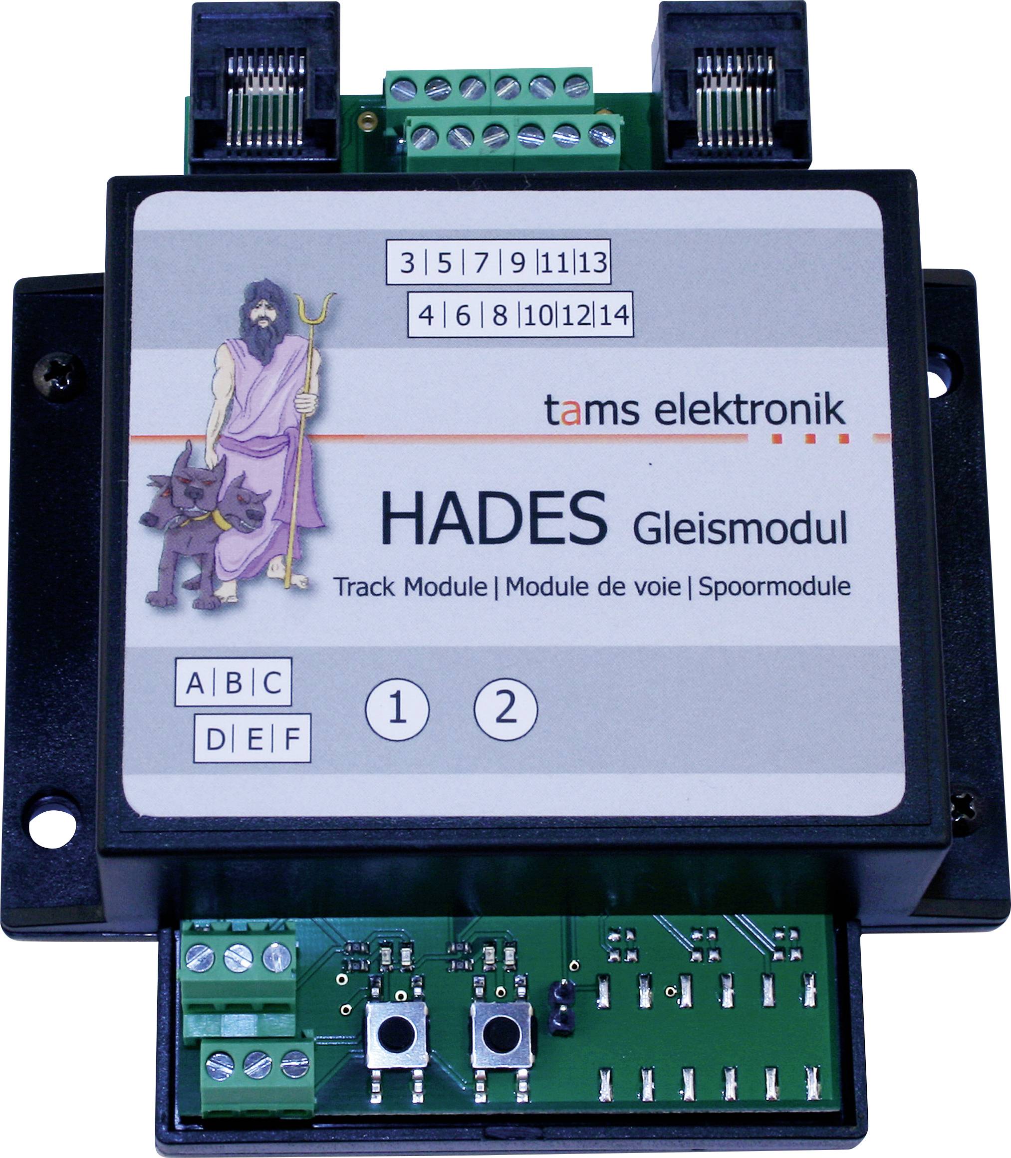 TAMS Elektronik 51-04157-01 Schaduwstationsbesturing Accessoire voor Hades - railmodule