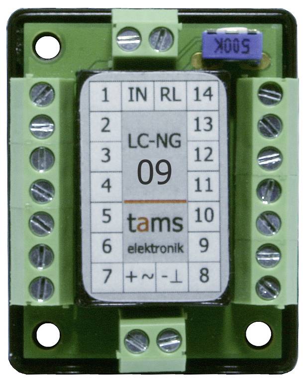 TAMS Elektronik 53-04097-01 LC-NG-09 Verlichtingsregeling Treinstation Groen 1 stuk(s)