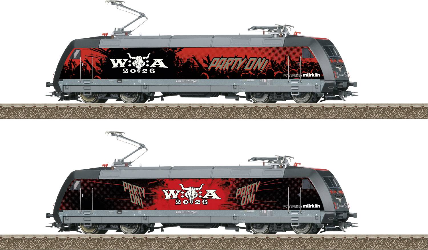 TRIX T25476 H0 elektrische locomotief serie 101 W:O:A
