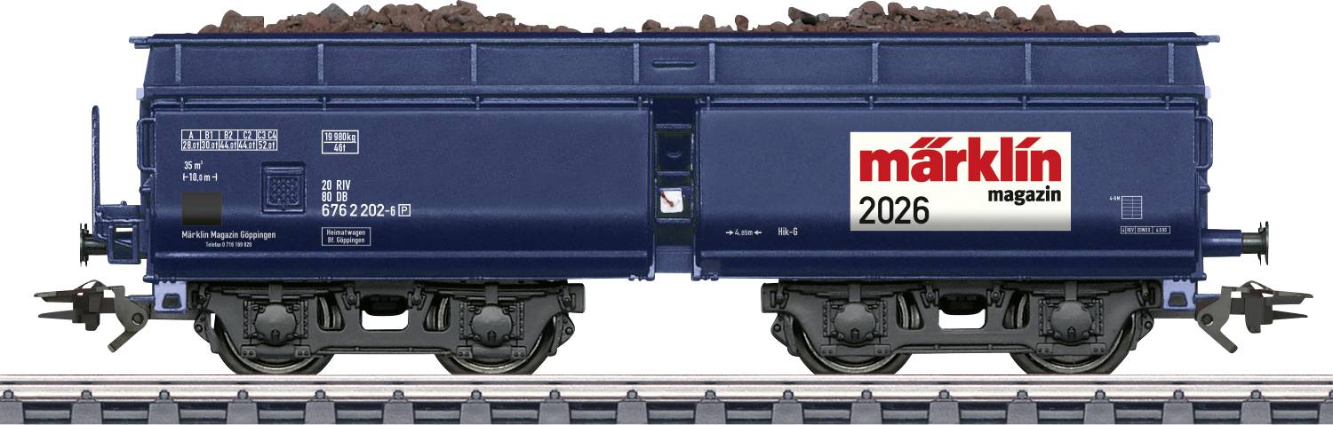 M&auml;rklin 048526 Goederenwagen AC  magazine jaarwagen 2026