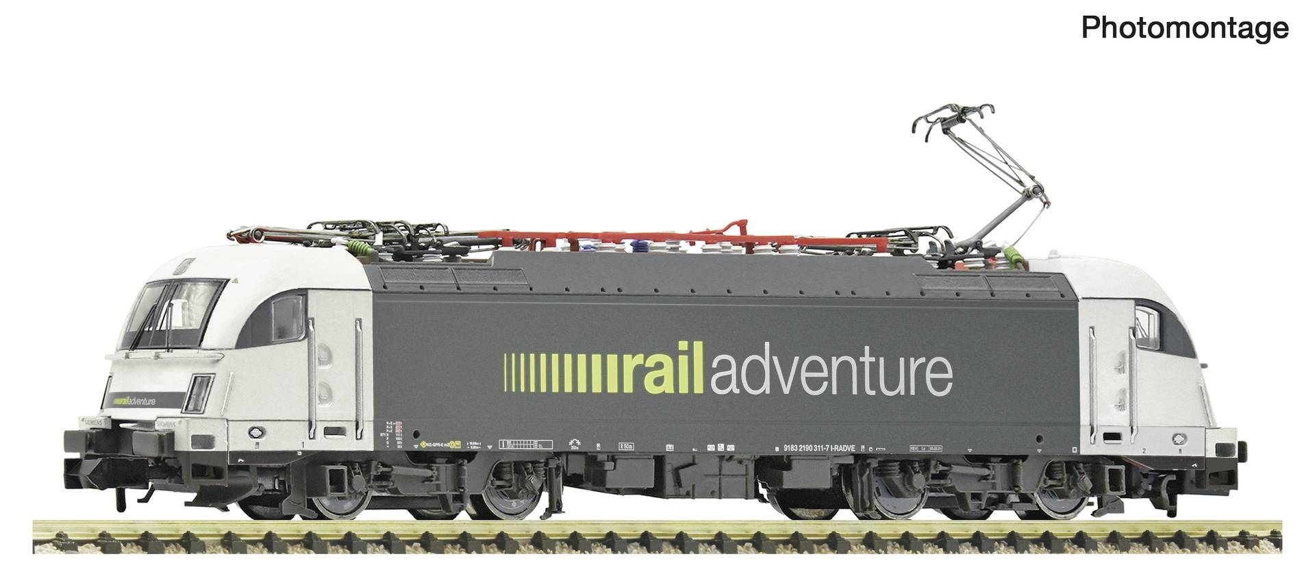 Fleischmann 7560041 N elektrische locomotief 190 311-7, RailAdventure