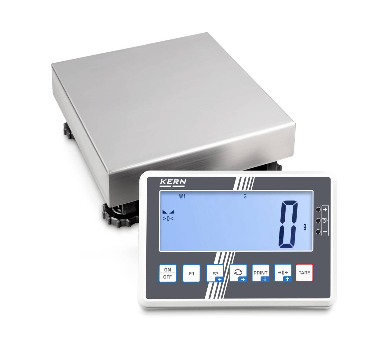 Kern IFC 6K1DSM IFC 6K1DSM Platformweegschaal Weegbereik (max.) 6000 g Resolutie 1 g, 2 g werkt op stekkernetvoeding
