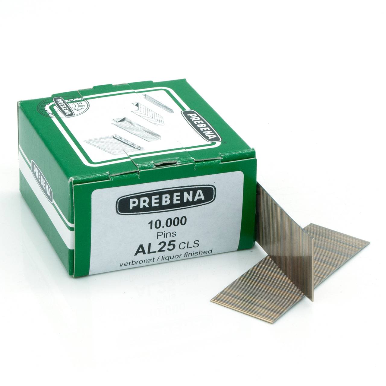 Prebena AL25CLS Nagels voor tacker Afmeting, lengte 25 mm 10000 stuk(s)