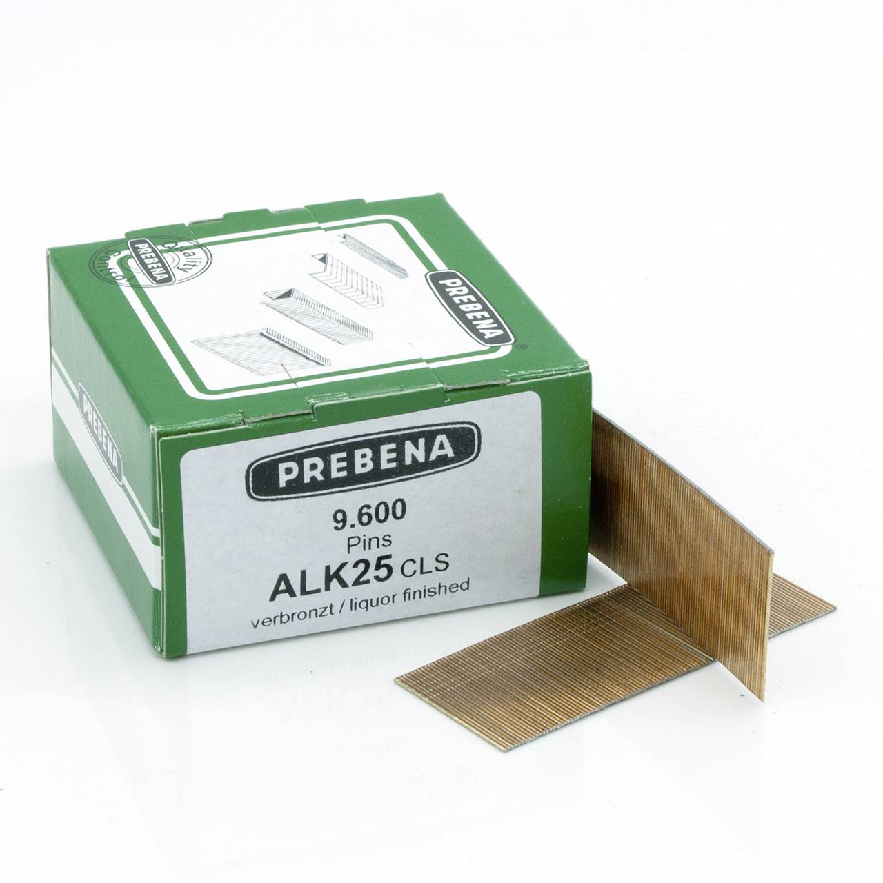 Prebena ALK25CLS Nagels voor tacker Afmeting, lengte 25 mm 9600 stuk(s)