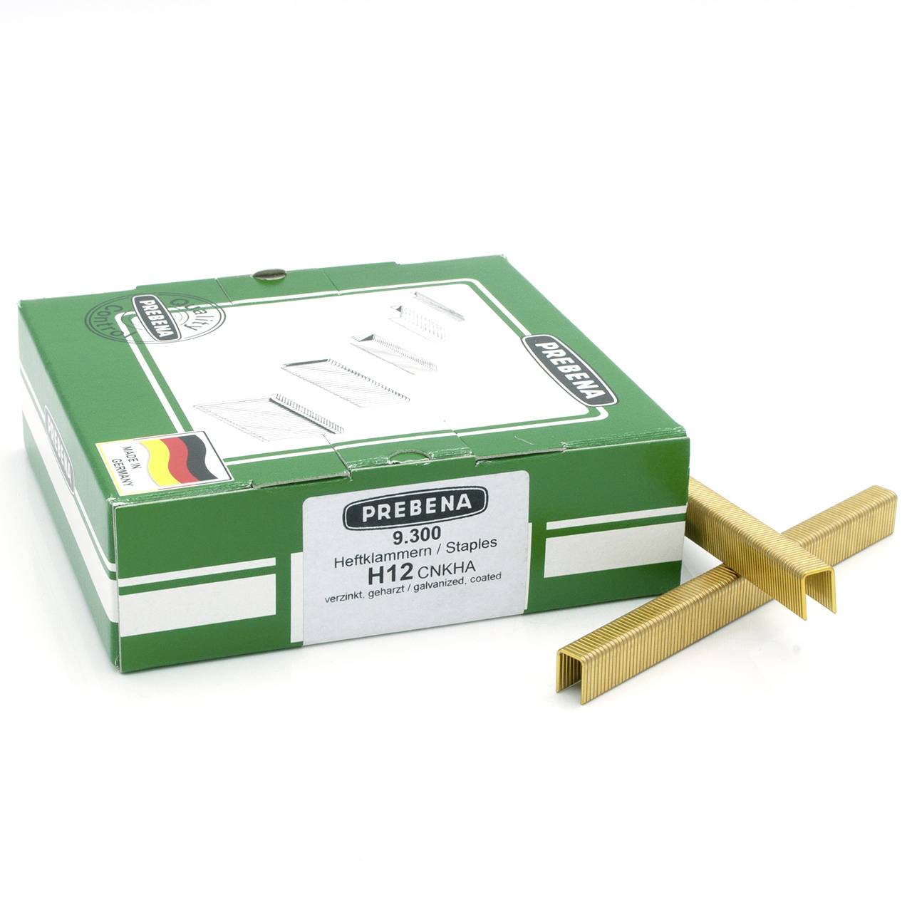 Prebena H12CNKHA Nieten set 9300 stuk(s) Afm. (l x b) 12 mm x 8.60 mm