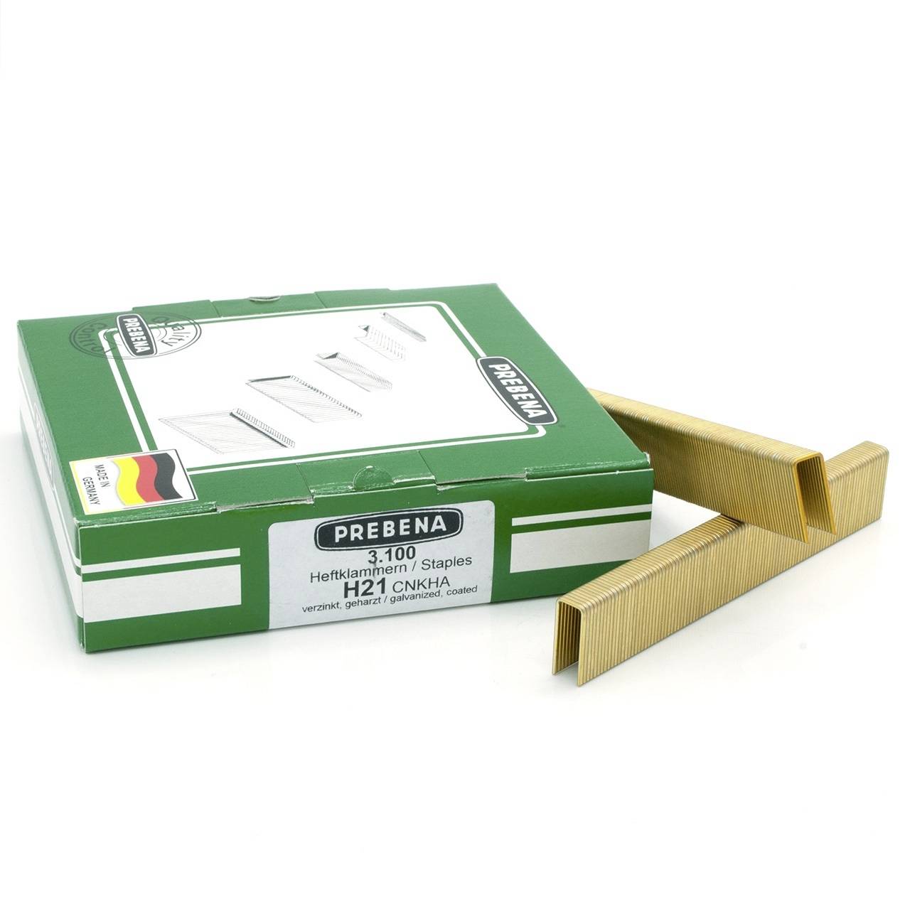 Prebena H21CNKHA Nieten set 3100 stuk(s) Afm. (l x b) 21 mm x 8.60 mm