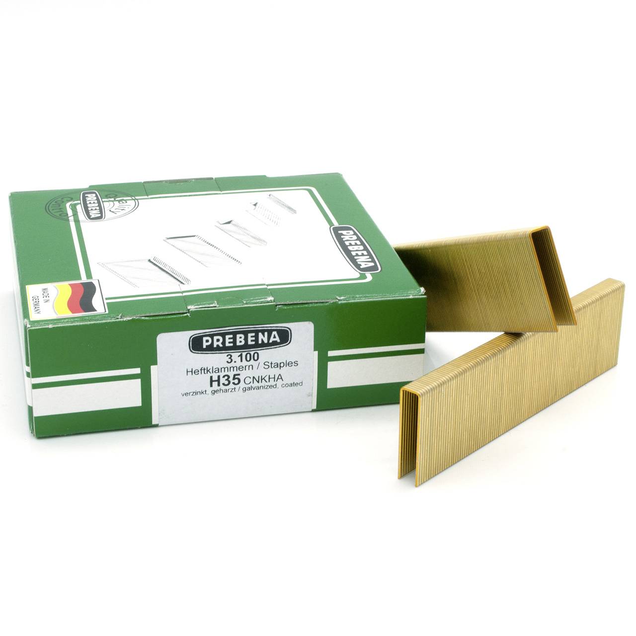 Prebena H35CNKHA Nieten set 3100 stuk(s) Afm. (l x b) 35 mm x 8.60 mm