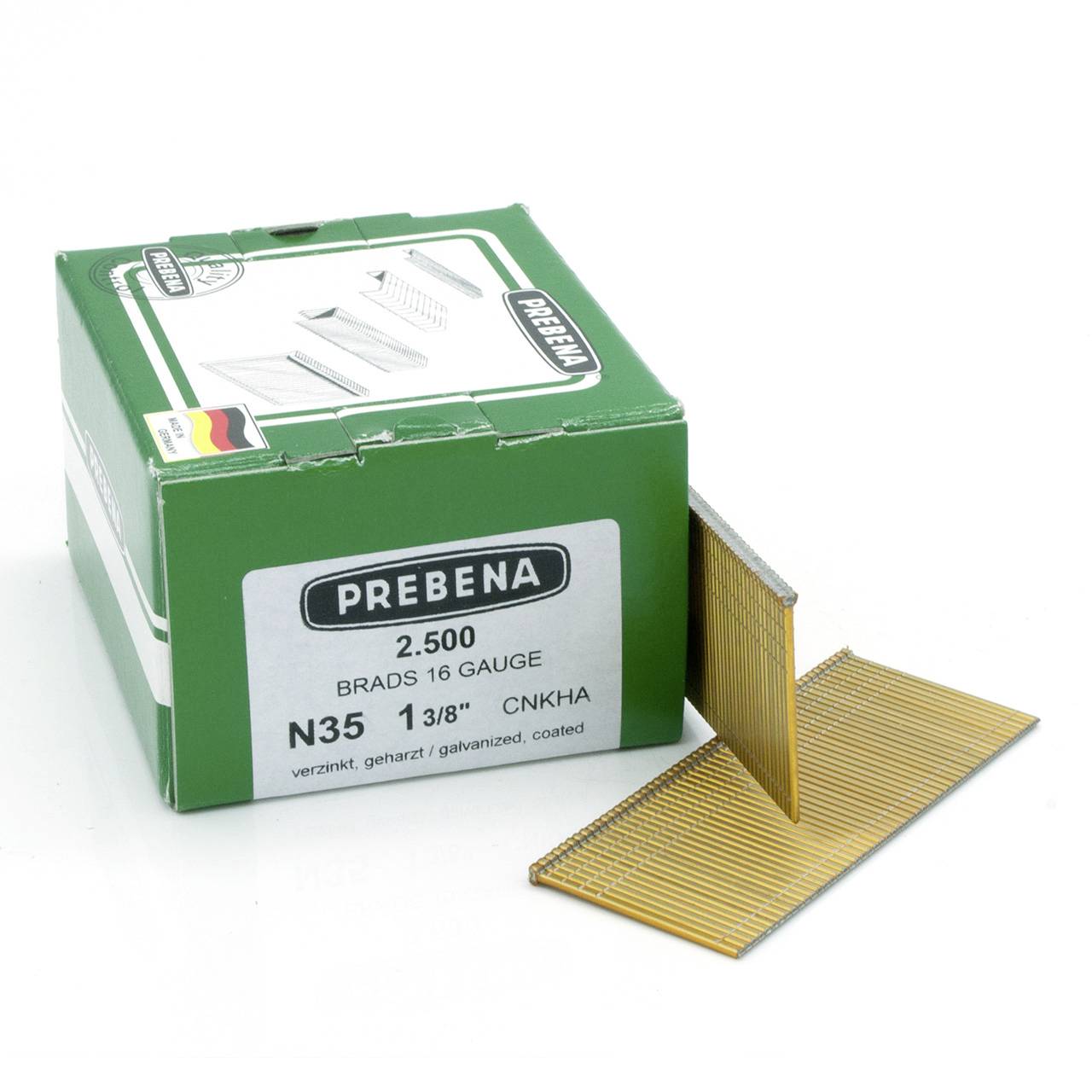 Prebena N35CNKHA Bradset Afmeting, lengte 35 mm 2500 stuk(s)