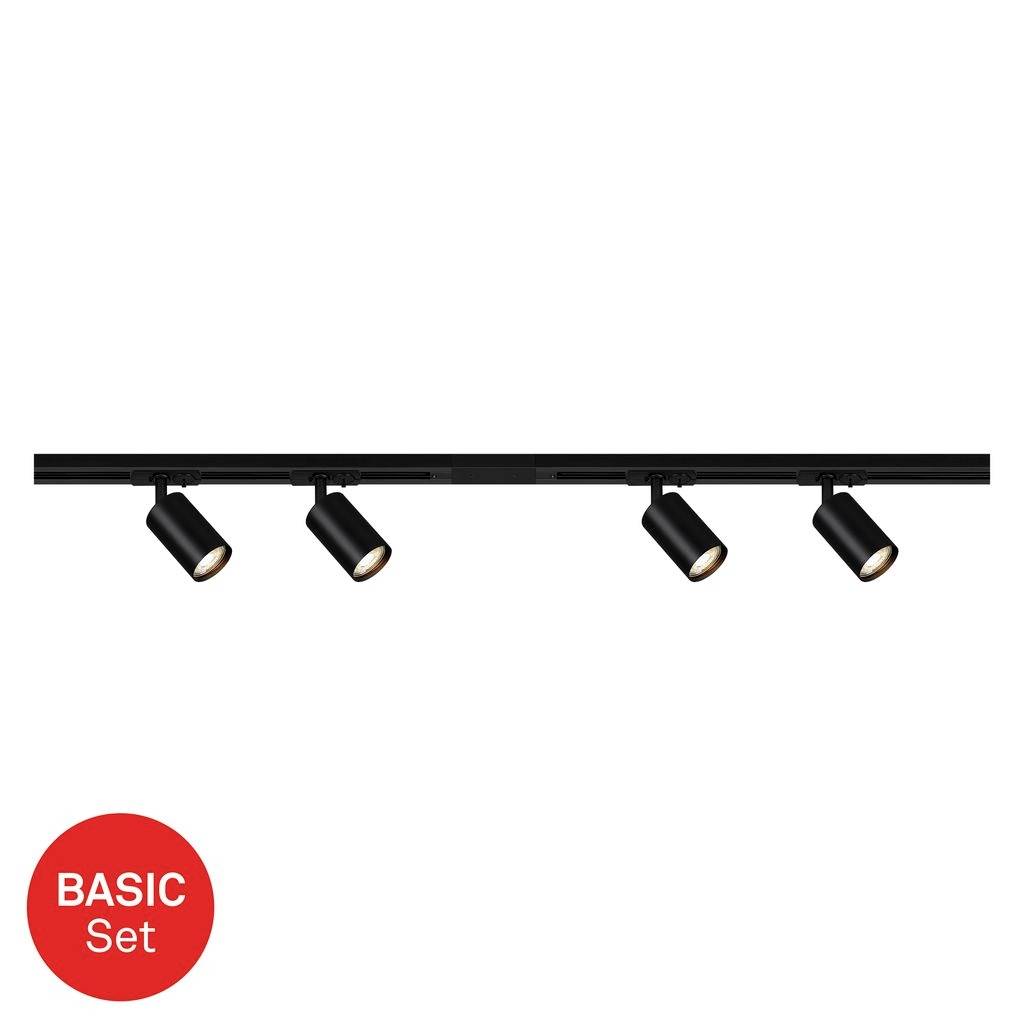 Briloner 8000045 Railsysteem basis 1-fasig GU10 Zwart