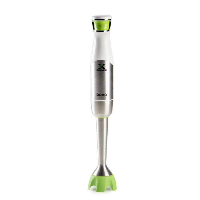 DOMO DO9298M Staafmixer 1200 W Wit, Groen, Zilver