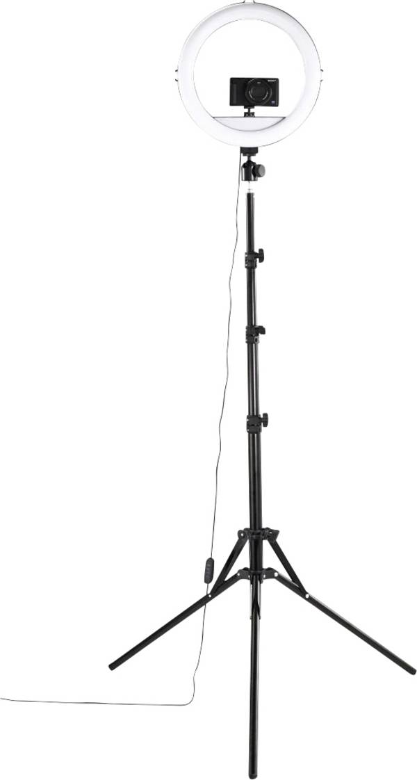 Hama SpotLight Steady 120 III držač za pametni telefon    crna, bijela uklj. držač pametnog telefona, Bluetooth