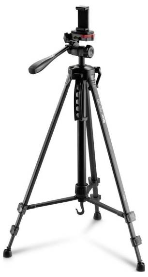 Hama Star 153 3D Tripod Zwart Incl. smartphonehouder