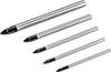 Flex 535057 komplet svrdla za pločice 4 mm, 5 mm, 6 mm, 8 mm, 10 mm 1 Set