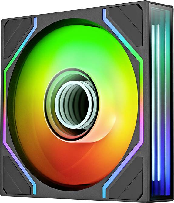 Thermaltake SWAFAN INFINITY EX12 ARGB Sync 3Pack Fan PC-ventilator Zwart (b x h x d) 124 x 120 x 28 mm