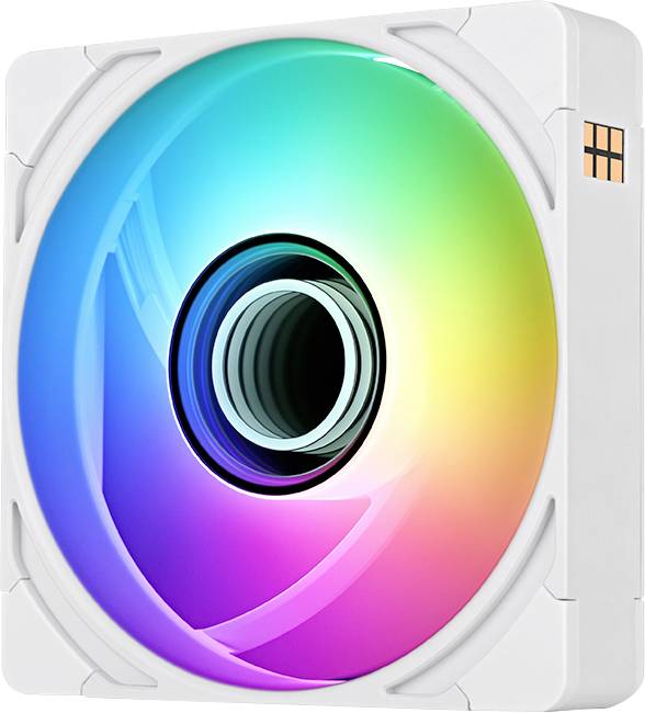Thermaltake CT120 EX INFINITY ARGB Sync White 3Pack Fan PC-ventilator Wit (b x h x d) 120 x 120 x 28 mm