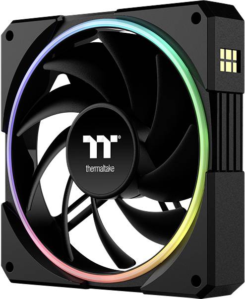 Thermaltake TS120 EX RGB 3Pack Fan Balck PC-ventilator Zwart (b x h x d) 120 x 120 x 25 mm