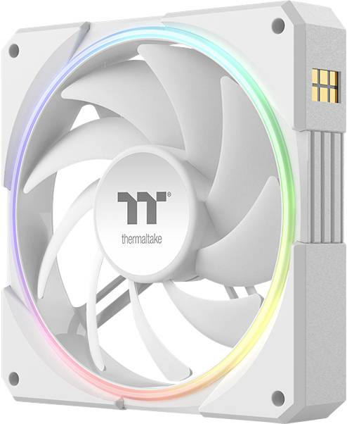 Thermaltake TS120 EX RGB White 3Pack Fan White PC-ventilator Wit (b x h x d) 120 x 120 x 25 mm