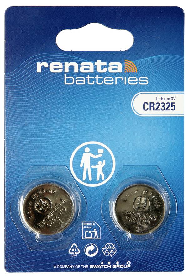 Renata kutija za gumbaste baterije CR 2325 3 V 2 St. 190 mAh Li-MnO2
