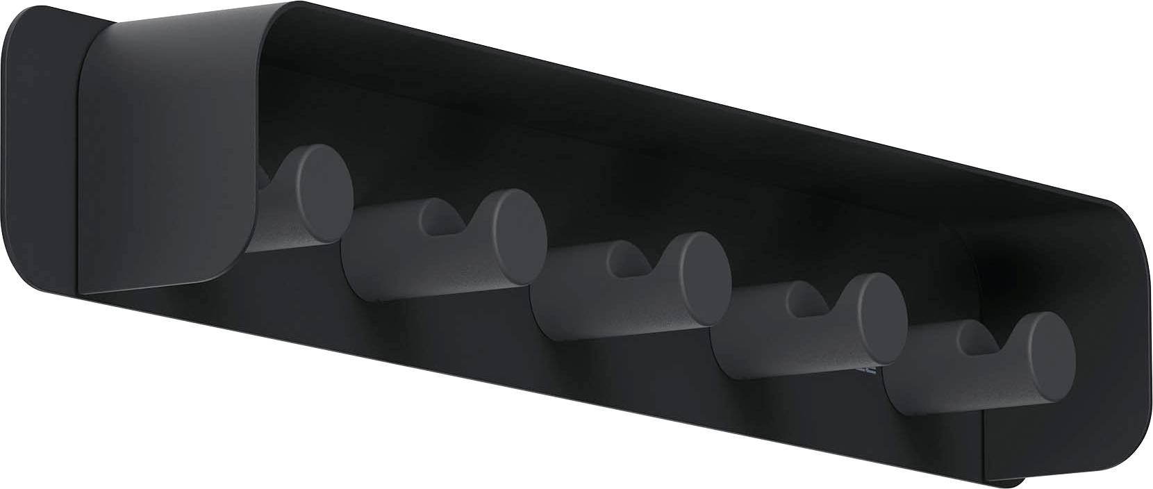 Durable Kapstoklijst 184701 DURASTORE Aantal haken: 5 (b x h x d) 500 x 59 x 48 mm Zwart 1 stuk(s)