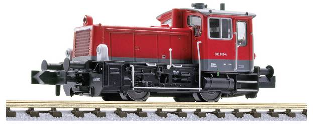 Liliput L162597 N dieselrangeerlocomotief, 333 016-4, DB AG, verkeersrood, DB Cargo, VI