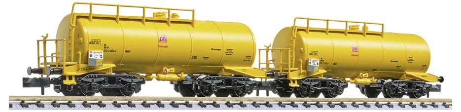 Liliput L260114 N 2-delig Set 4-assige Ketelwagen &bdquo;Bluskabel Wilhelm K&ouml;hler&rdquo; DB AG EP.V