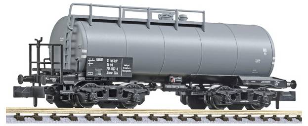 Liliput L265965 N 4-assige Ketelwagen Enkeltype DR EP.IV.