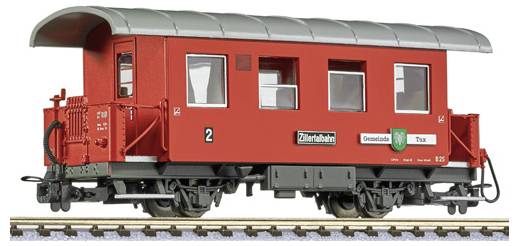 Liliput L344365 H0e 2-assige personenw., bi, B 25, WC-wagens, gemeente Tux, ZB, EP.VI.
