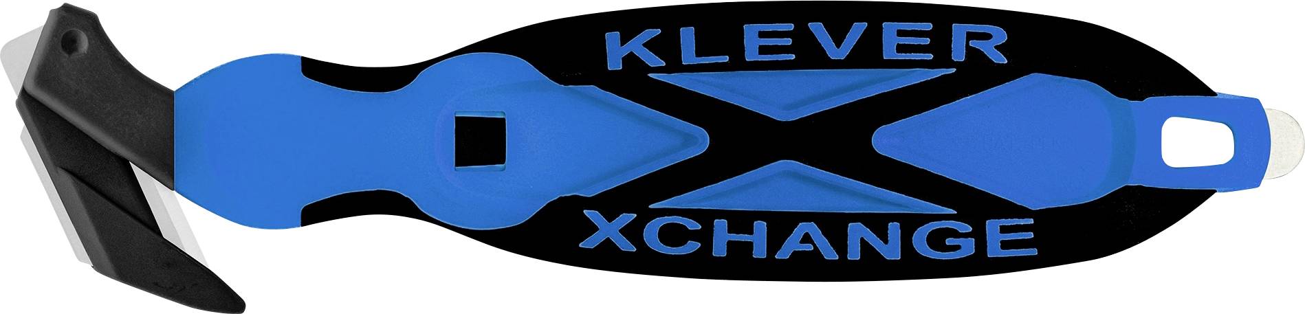 KLEVER KCJ-XC-35B XChange™ 35 Veiligheidsmes Blauw-zwart, 10 stuk(s)