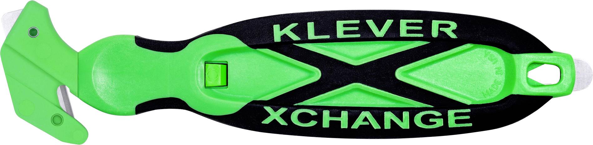 KLEVER KCJ-XC-65X XChange™ 65 Kleen™ Veiligheidsmes Groen-zwart, 10 stuk(s)