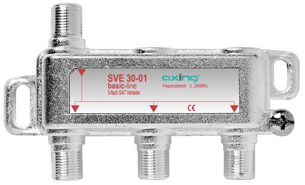 Axing  sat distributor 3-dijelni 5 - 2400 MHz