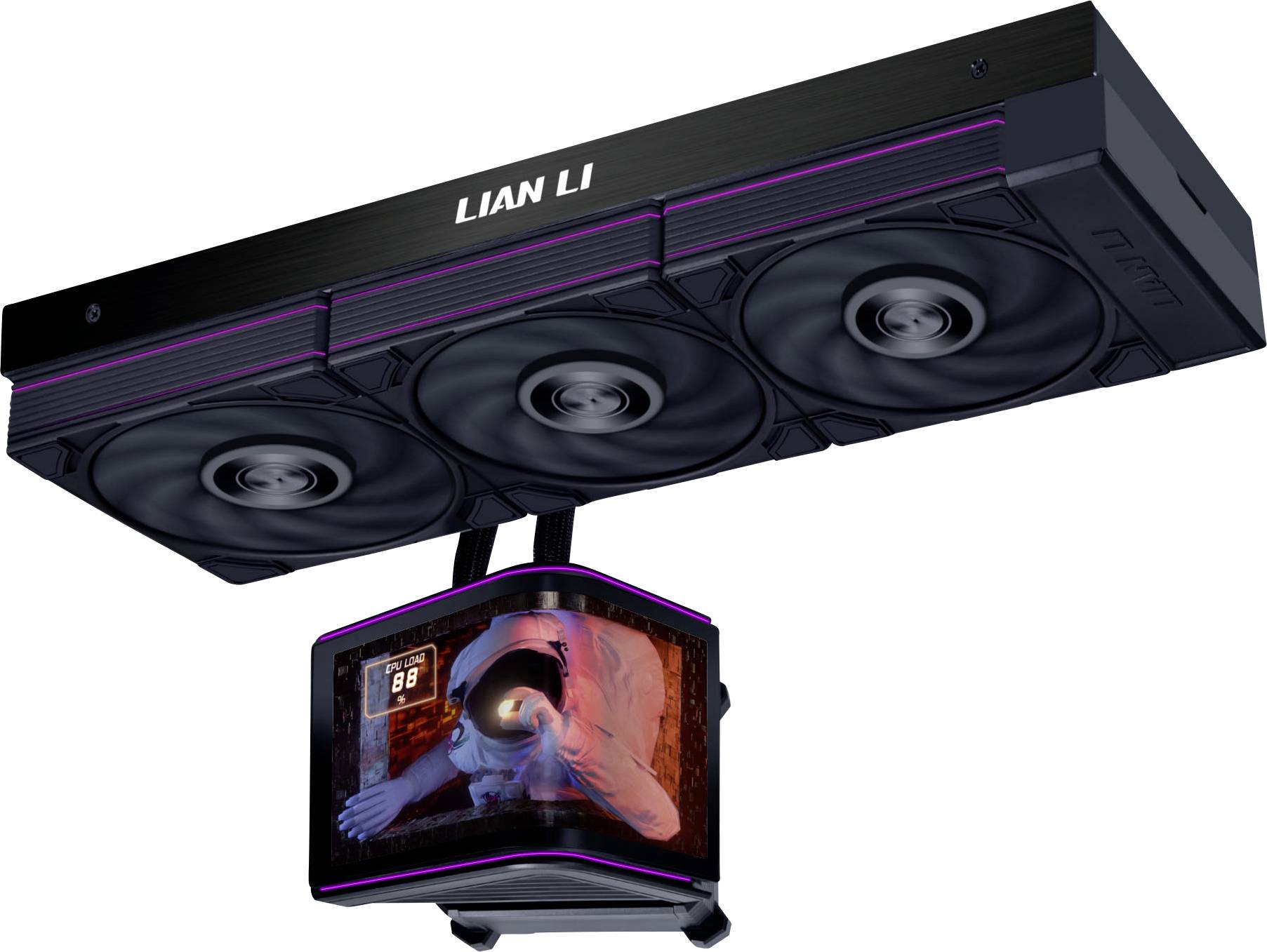 Lian Li HydroShift II OLED Curved 360 UNI FAN P28 PC-waterkoeling